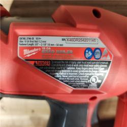 HOUSTON LOCATION - AS-IS (APPEARS LIKE NEW) Milwaukee  FUEL 18-Volt Lithium-Ion Brushless Cordless Gen II 18-Gauge Brad Nailer (Tool-Only)