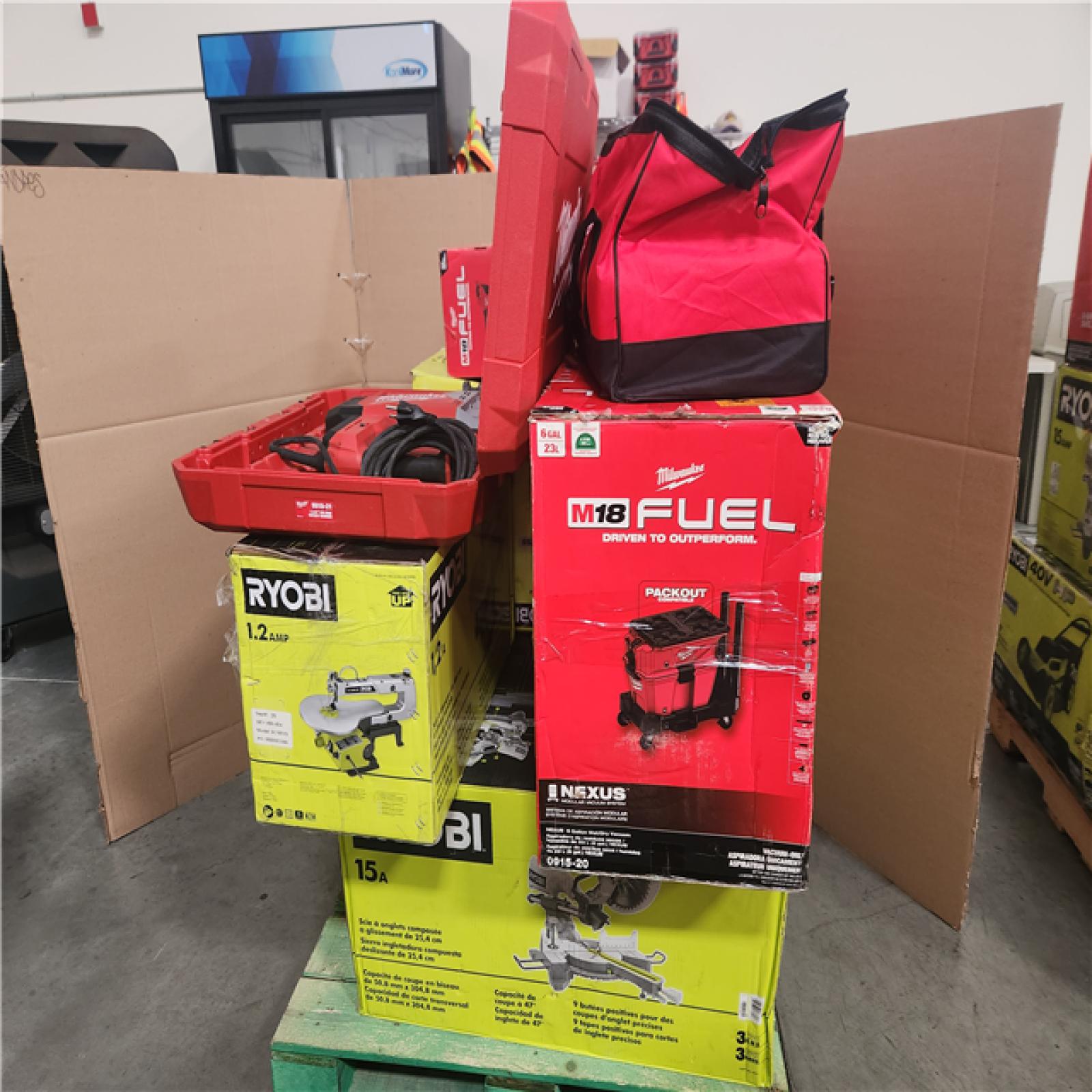 CALIFORNIA AS-IS TOOL PALLET