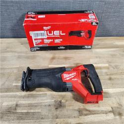 HOUSTON LOCATION - AS-IS Milwaukee M18 18V Fuel Sawzall 1-1/4  Reciprocating Saw Cordless Lithium-Ion Brushless 2821-20 (TOOL ONLY)