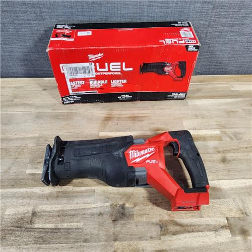 HOUSTON LOCATION - AS-IS Milwaukee M18 18V Fuel Sawzall 1-1/4  Reciprocating Saw Cordless Lithium-Ion Brushless 2821-20 (TOOL ONLY)