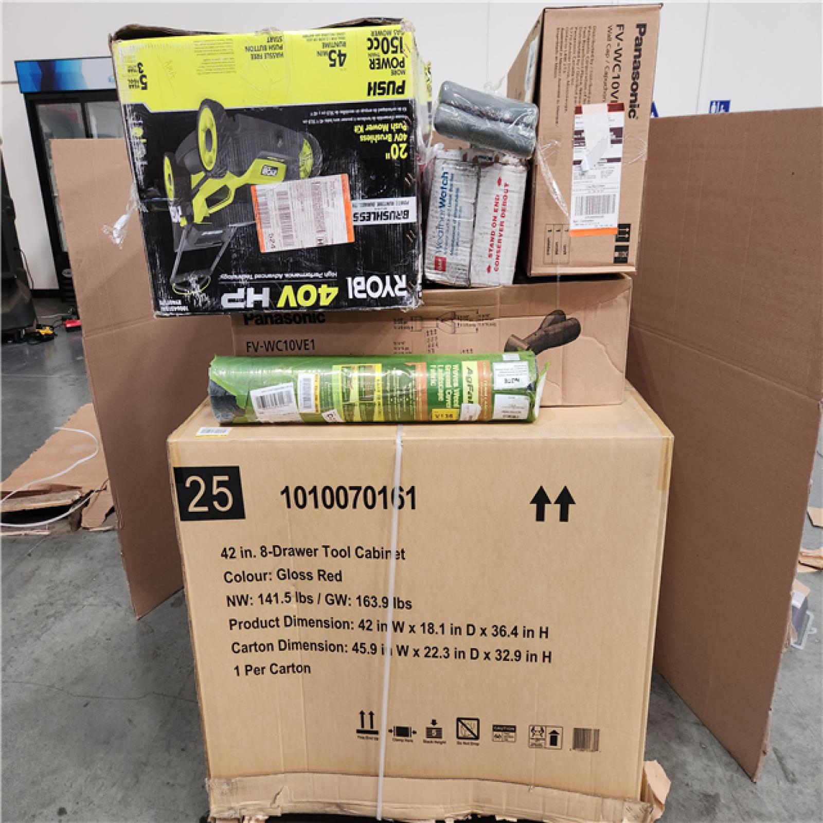 CALIFORNIA AS-IS HOME IMPROVEMENT PALLET