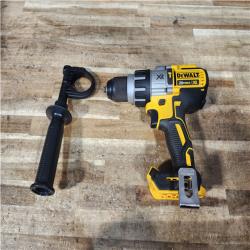 Houston Location AS-IS DEWALT 20V MAX XR Cordless Brushless 3-Speed 1/2 in. Hammer Drill (Tool Only)