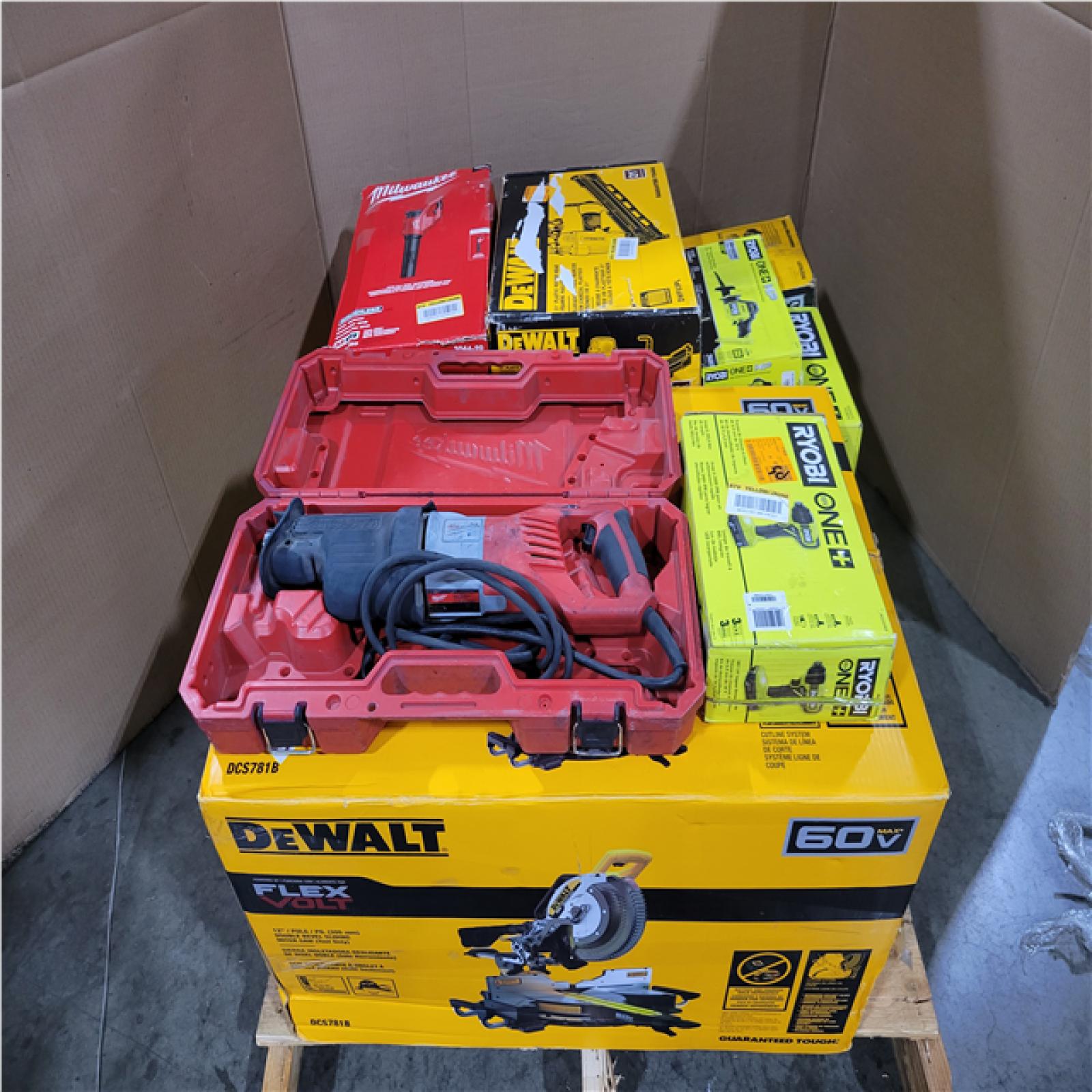 CALIFORNIA AS-IS TOOL PALLET