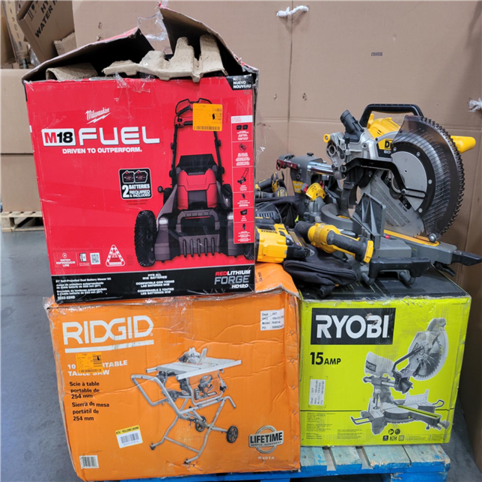 CALIFORNIA AS-IS TOOL PALLET