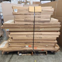 Phoenix Mixed Builders Edge Louvered Vinyl Exterior Shutters Pair in Midnight Blue Pallet (60-Boxes)