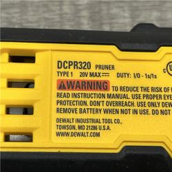 AS-IS DEWALT 20V MAX Cordless Battery Powered Pruner Kit