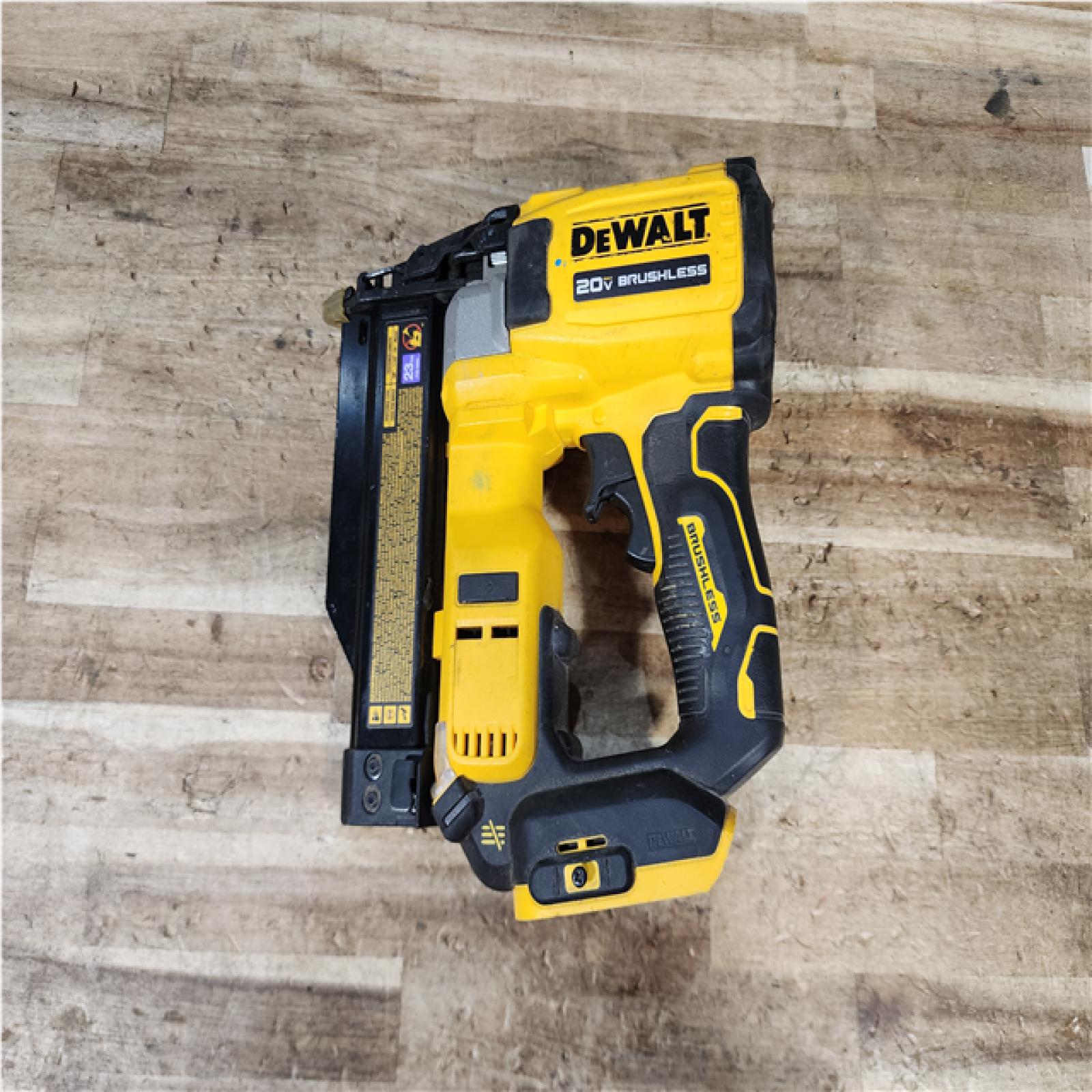 HOUSTON LOCATION - AS - IS DEWALT ATOMIC 20V MAX Lithium Ion Cordless 23 Gauge Pin Nailer (Tool Only)