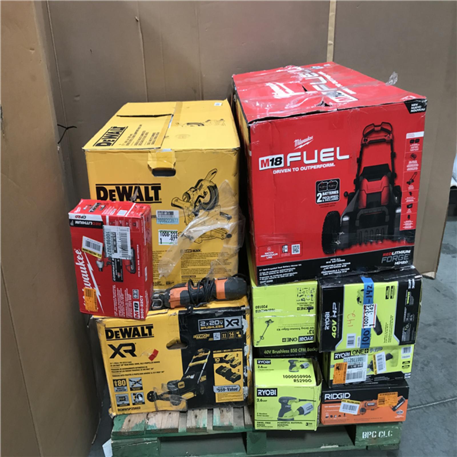 CALIFORNIA AS-IS TOOL PALLET