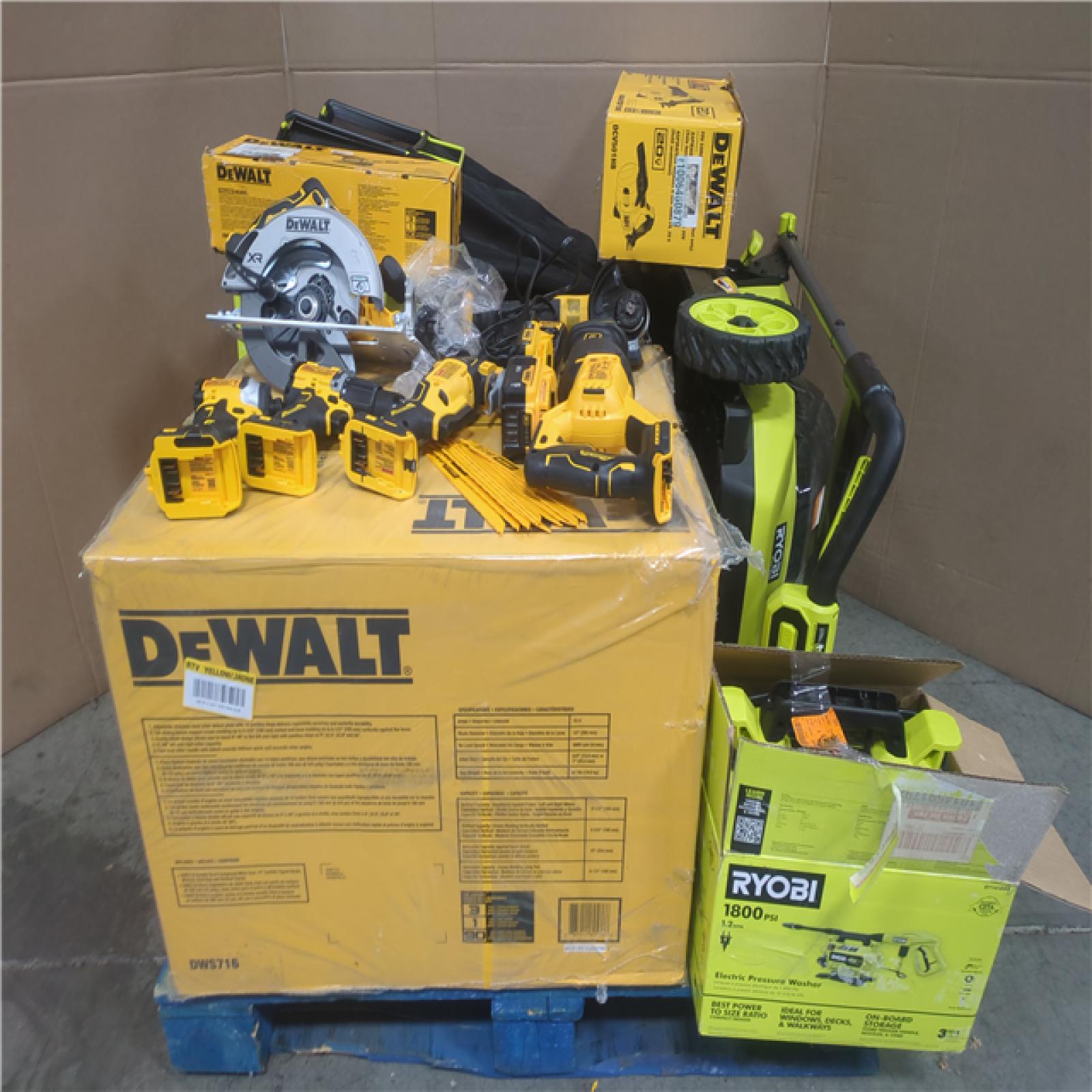 CALIFORNIA AS-IS TOOL PALLET