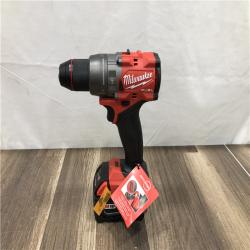 AS-IS Milwaukee FUEL 18V Lithium-Ion Brushless Cordless 1/2 in. Hammer Drill Driver Kit