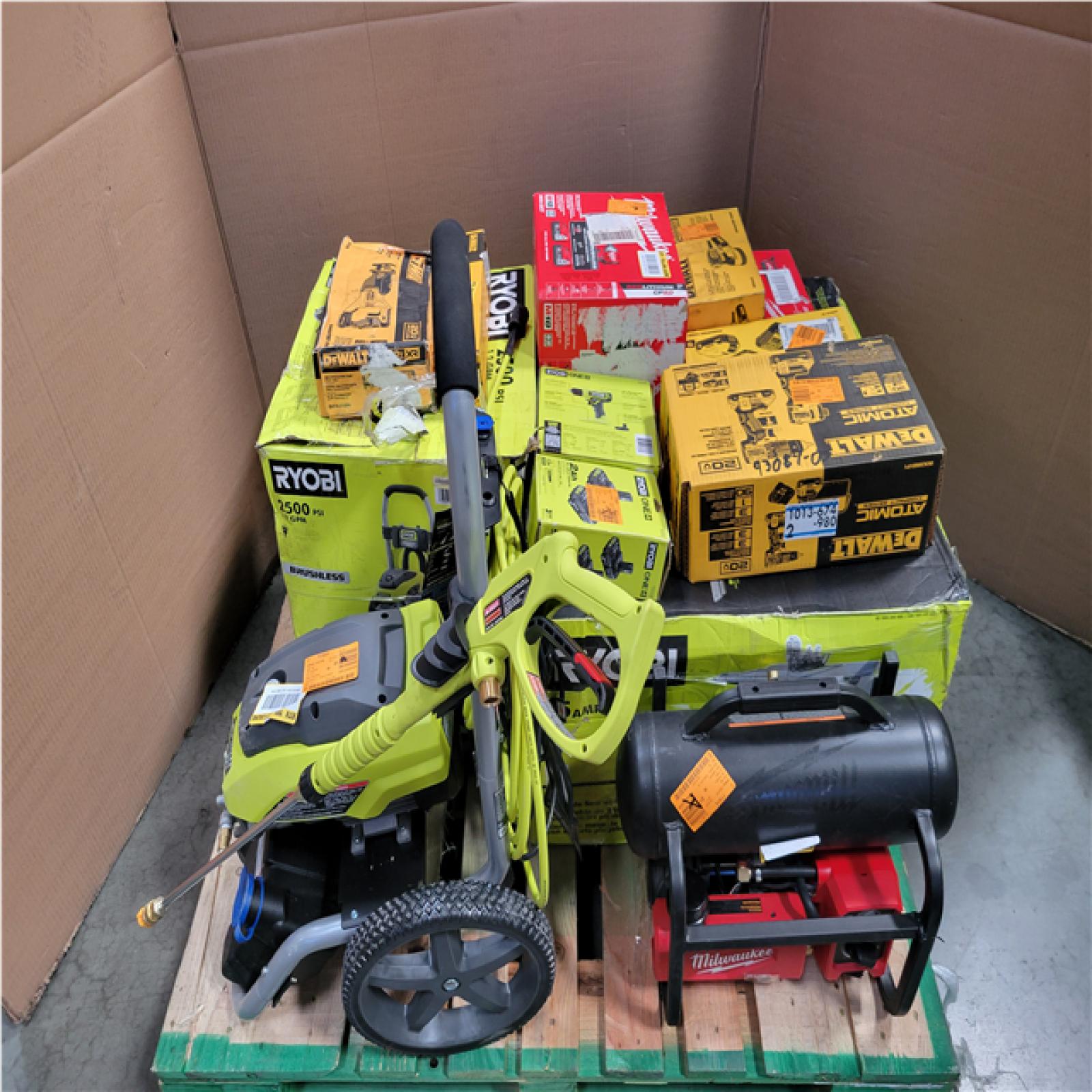 CALIFORNIA AS-IS TOOL PALLET