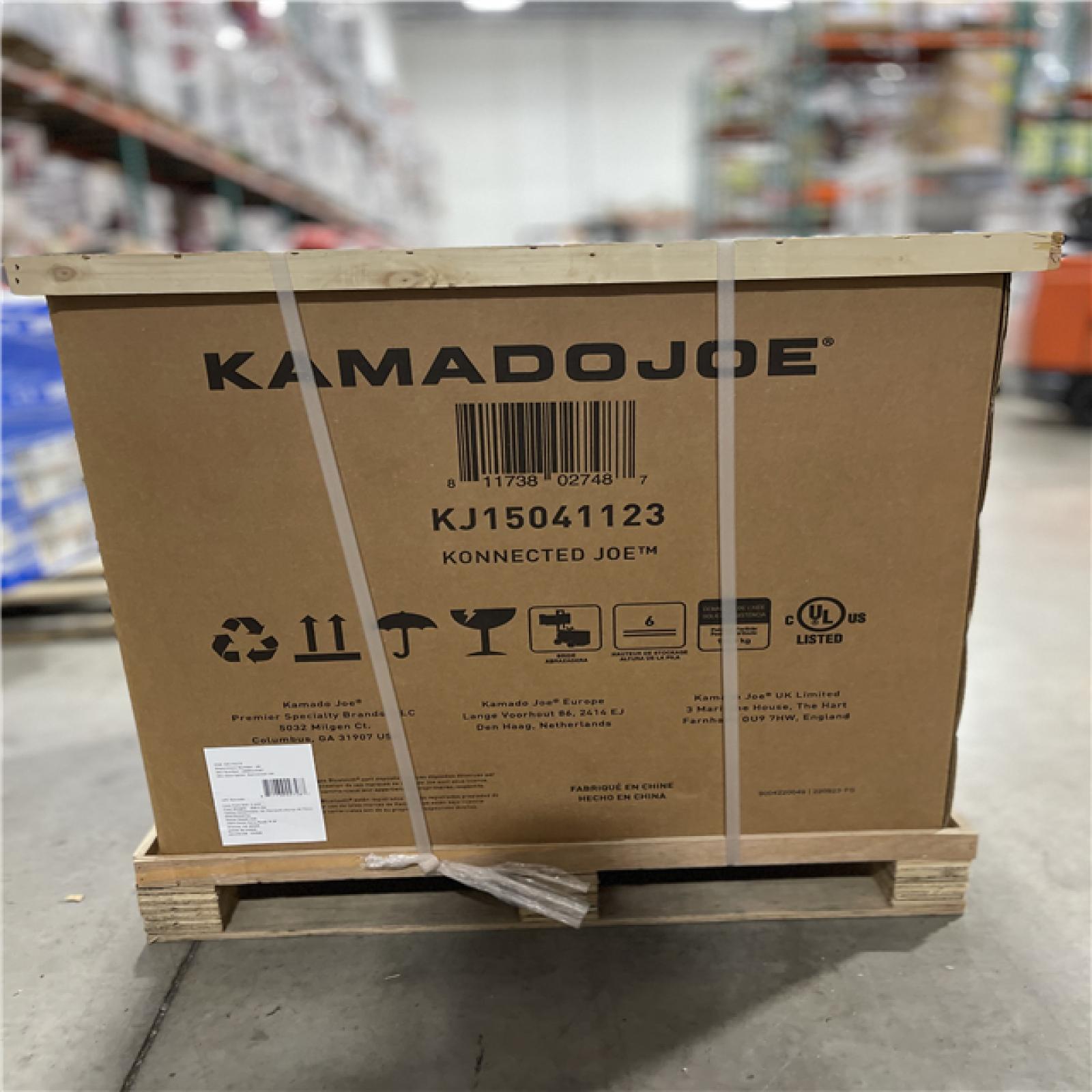 DALLAS LOCATION- NEW! Kamado Joe Konnected Joe 18 in. Digital Charcoal Grill and Smoker