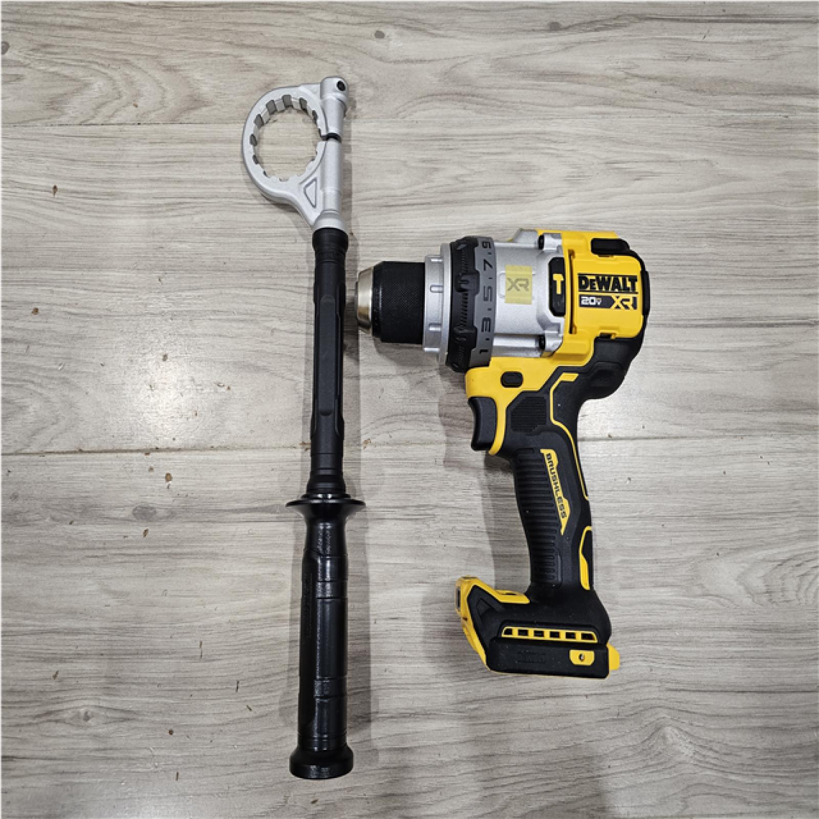 AS-IS DEWALT 20V MAX Brushless Cordless 1/2 3-Speed Hammer Drill (Tool-Only)