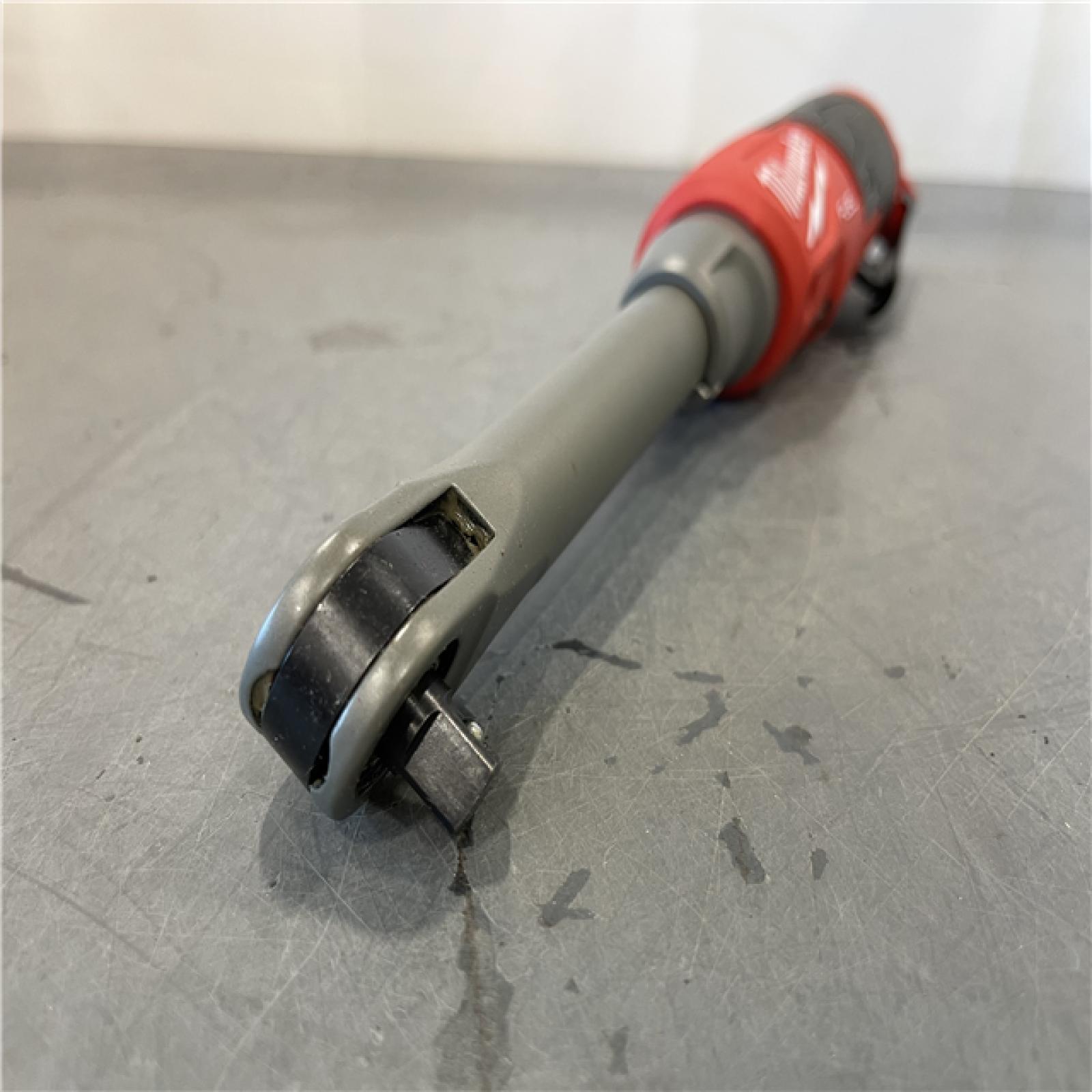 AS-IS - Milwaukee M12 FUEL 12V Lithium-Ion Brushless Cordless 3/8 in. Extended Reach High Speed Ratchet