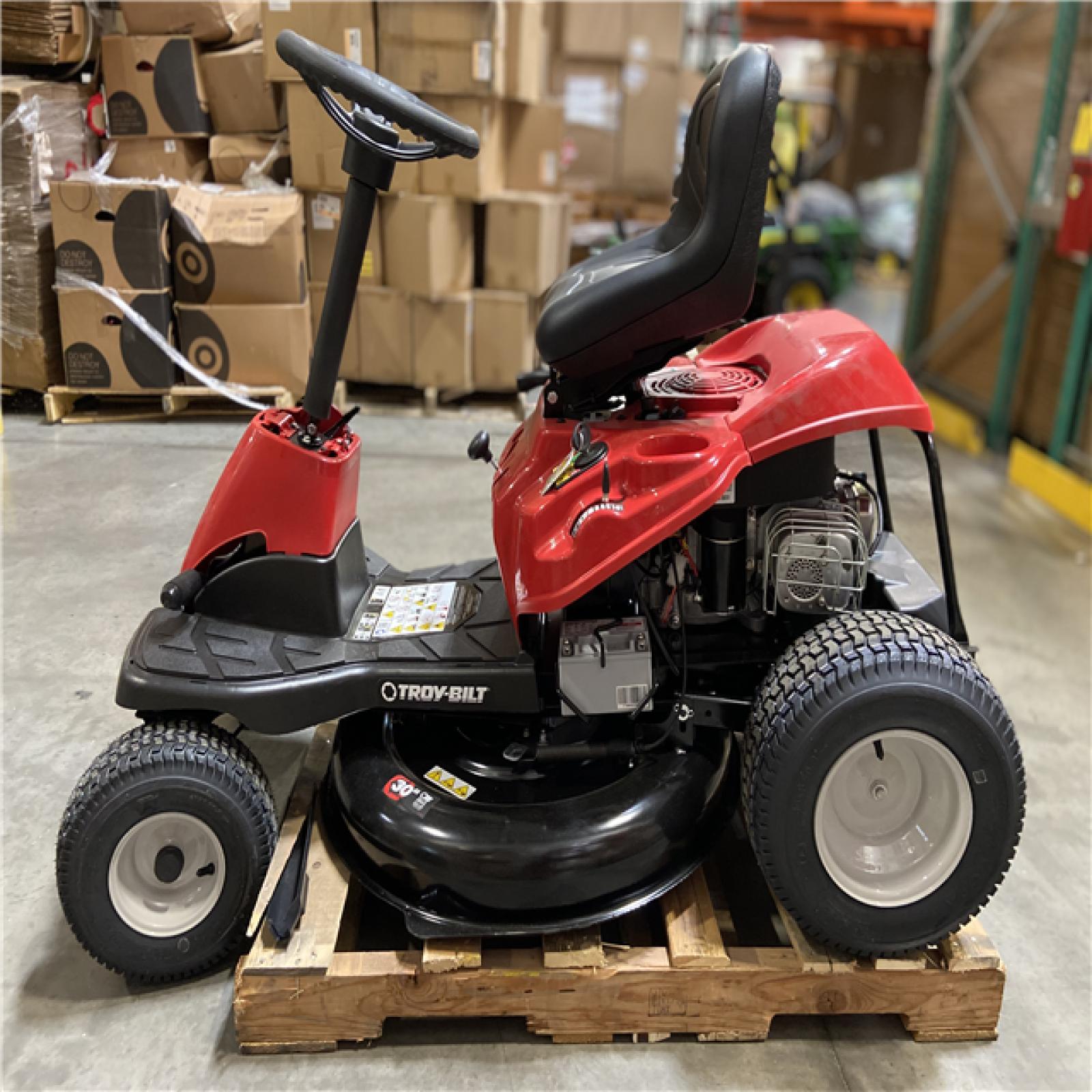 DALLAS LOCATION - Troy-Bilt 13AC26JDA23 344cc 1.3 Gallon 30 in. Compact Riding Lawn Mower