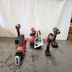 AS-IS- Milwaukee M18 18V Lithium-Ion Cordless Combo Kit