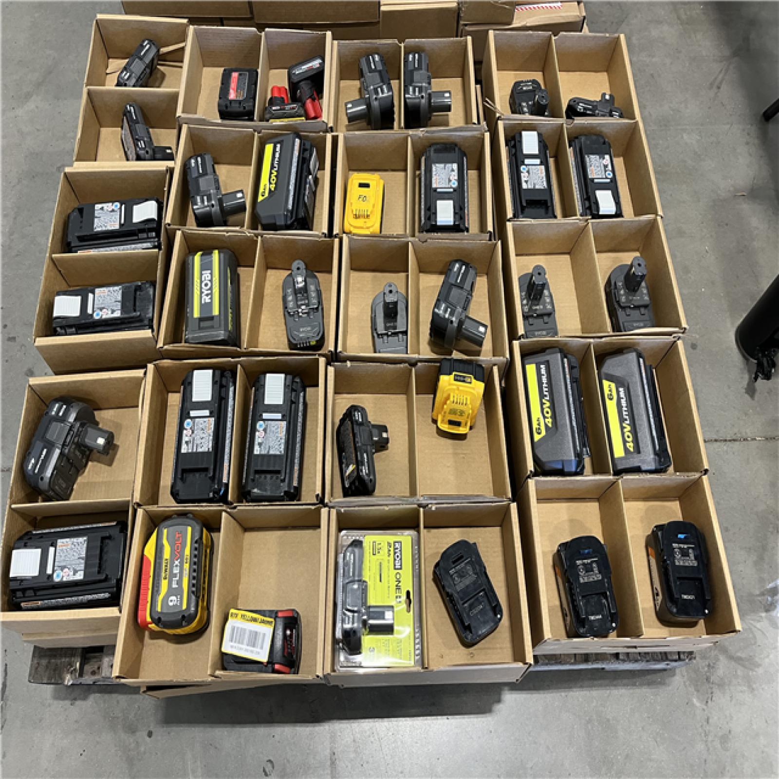 DALLAS LOCATION - AS-IS BATTERY PALLET