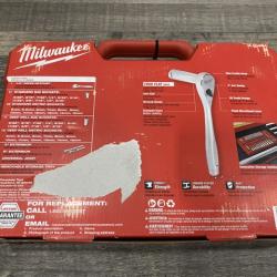 NEW - Milwaukee 1/4 in. Drive SAE/Metric Ratchet and Socket Mechanics Tool Set (50-Piece)