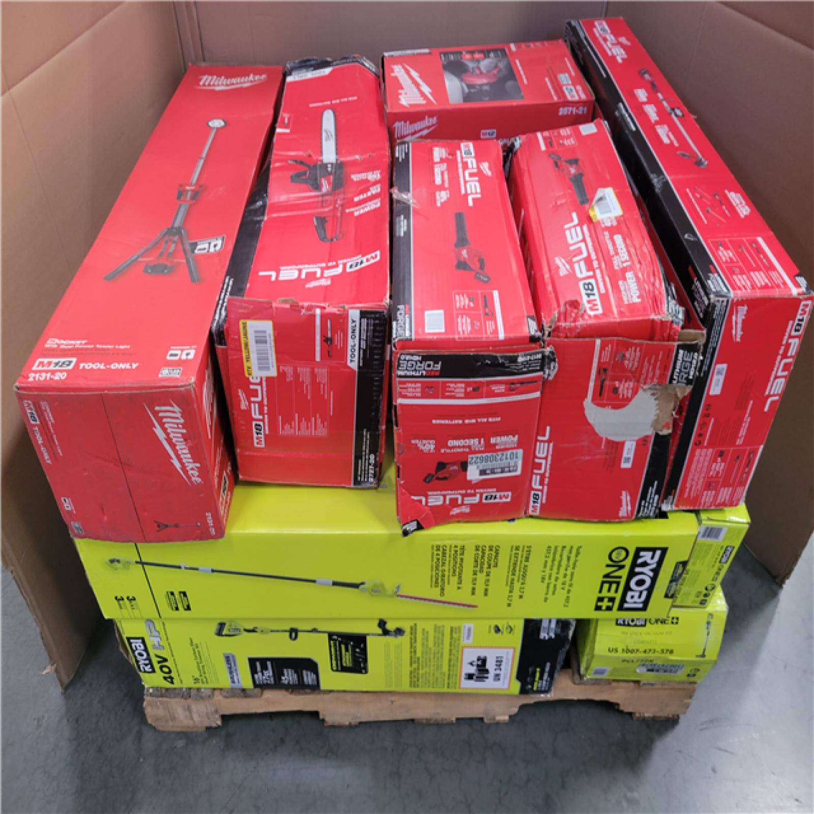 CALIFORNIA AS-IS TOOL PALLET