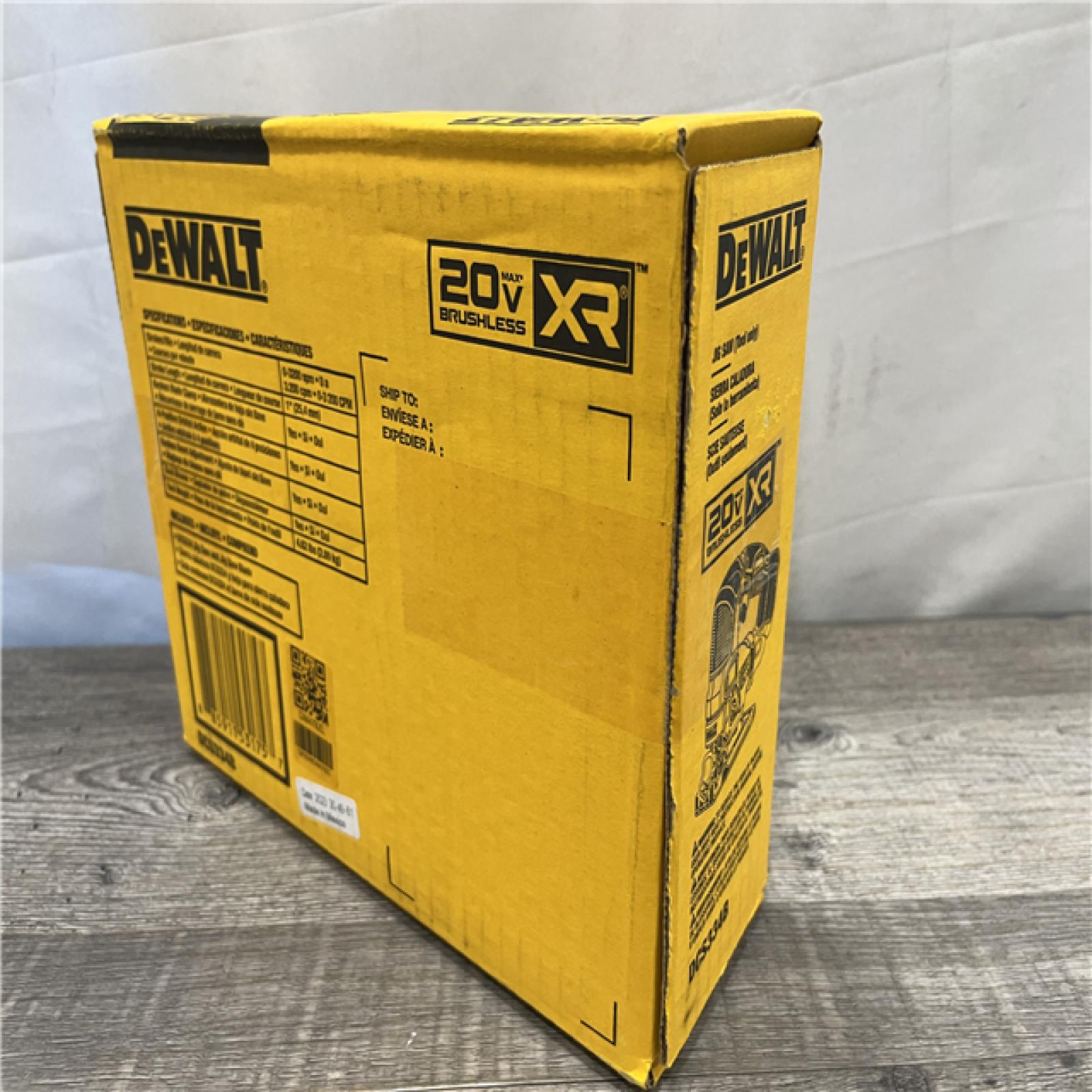 NEW - DEWALT 20V MAX XR Cordless Brushless Jigsaw (Tool Only)