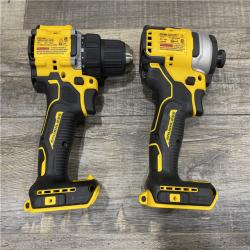 AS-IS DEWALT ATOMIC 20-Volt MAX Lithium-Ion Cordless Combo Kit
