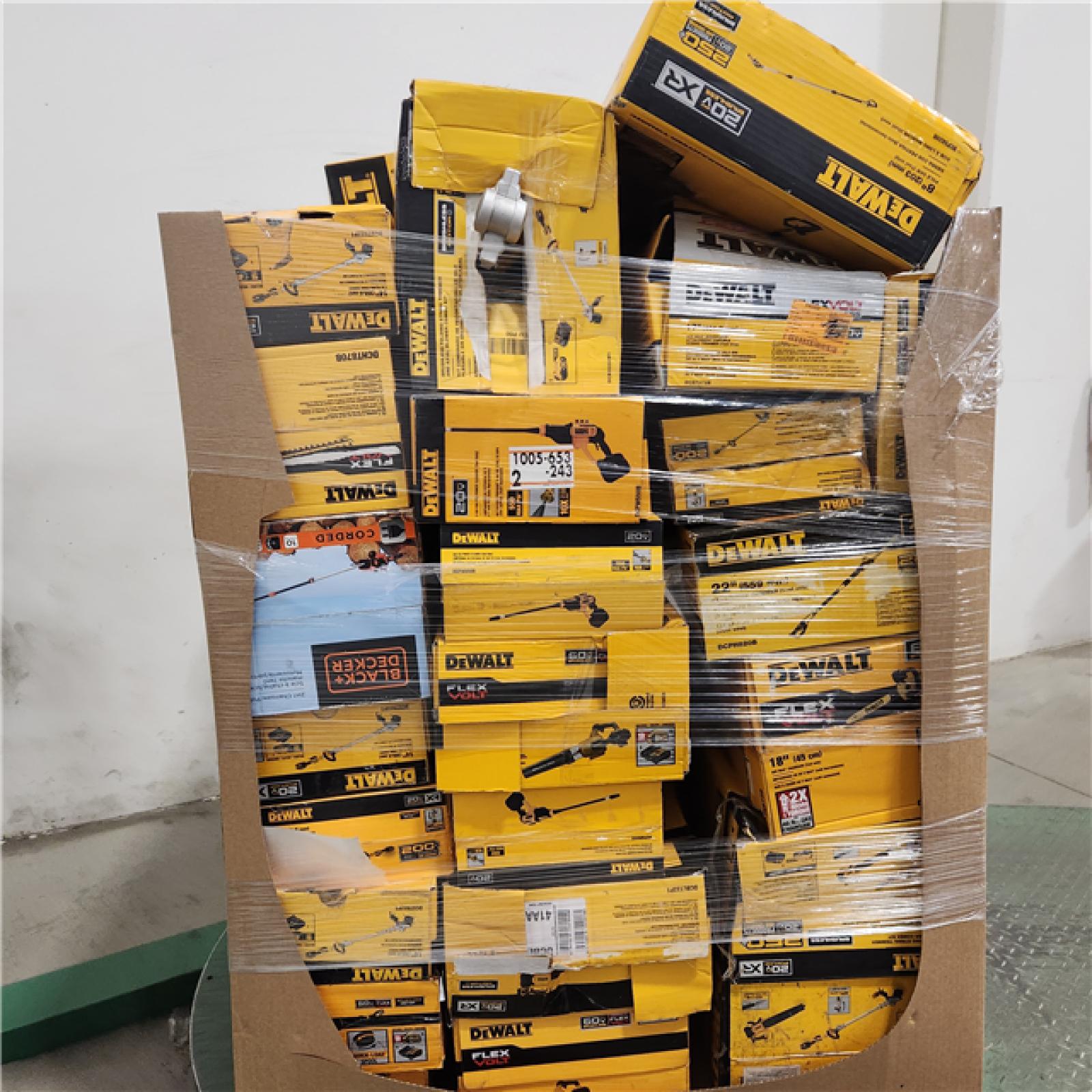 Dallas Location - As-Is DEWALT Tool Pallet