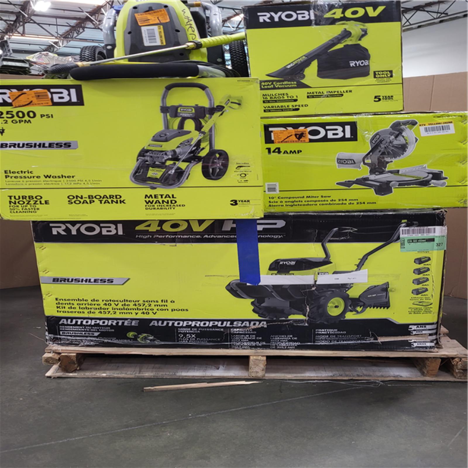California AS-IS TOOL pallet