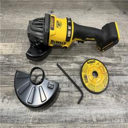 AS-IS DEWALT FLEXVOLT 60V MAX Cordless Brushless 4.5 in. to 6 in. Small Angle Grinder with Kickback Brake (Tool Only)