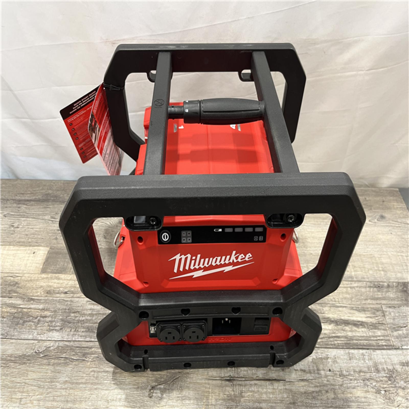 AS-IS Milwaukee 18V Lithium-Ion Cordless 3600-Watt/1800-Watt Battery Powered Power Supply (Tool Only)