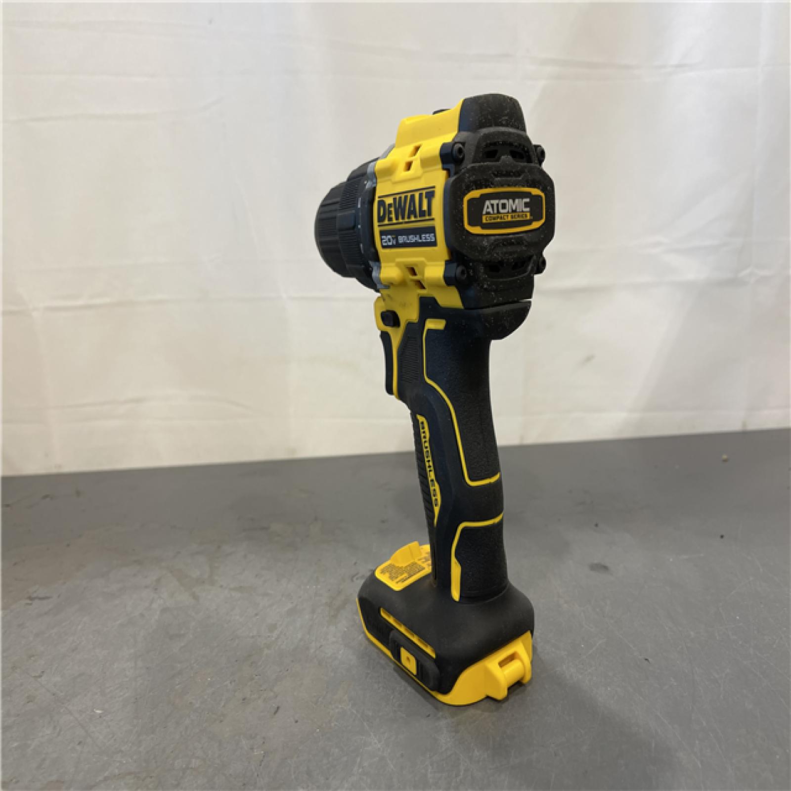 AS-IS - DeWalt 20V MAX ATOMIC 1/2 in. Brushless Cordless Drill/Driver