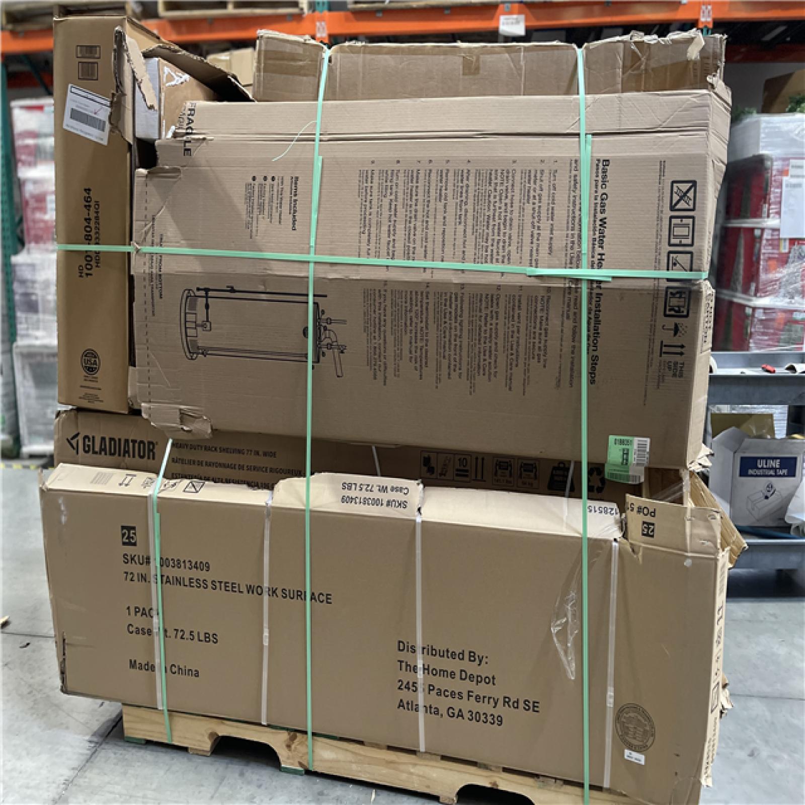 DALLAS LOCATION- AS-IS HOME IMPROVEMENT PALLET