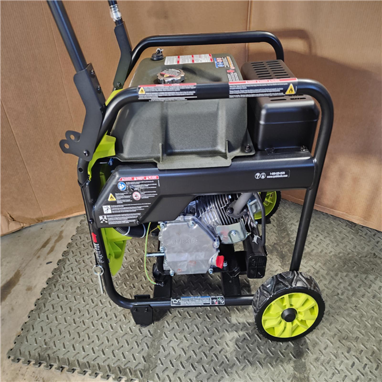 HOUSTON LOCATION - AS-IS Ryobi 3400 Running Watt 4000 Starting Watt Power Inverter Generator