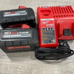 AS-IS Milwaukee 18-Volt Lithium-Ion High Output Starter Kit