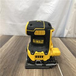 AS-IS DEWALT 20V MAX XR Cordless Brushless 1/4 Sheet Variable Speed Sander (Tool Only)