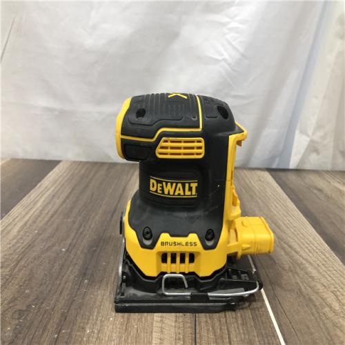 AS-IS DEWALT 20V MAX XR Cordless Brushless 1/4 Sheet Variable Speed Sander (Tool Only)