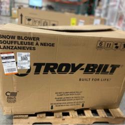DALLAS LOCATION  - Troy-Bilt Storm 30 in. 357cc Two-Stage Electric Start Gas Snow Blower with Power Steering and Heated Grips