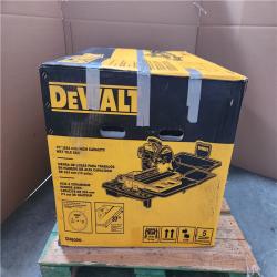 CALIFORNIA AS-IS DEWALT HIGH CAPACITY WET TILE SAW