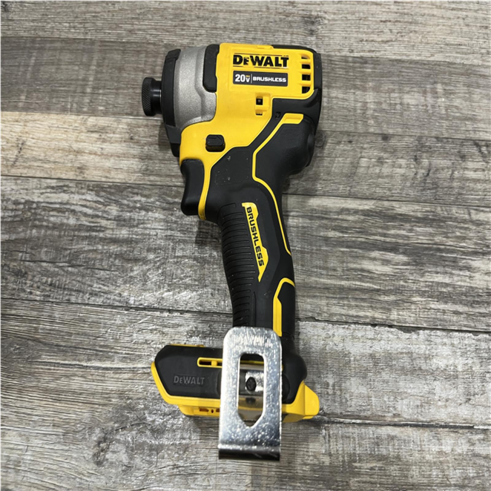 AS-IS DEWALT Atomic 20V Max Lithium-Ion Brushless Cordless Compact 1/4 in. Impact Driver Kit