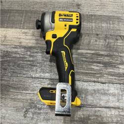 AS-IS DEWALT Atomic 20V Max Lithium-Ion Brushless Cordless Compact 1/4 in. Impact Driver Kit