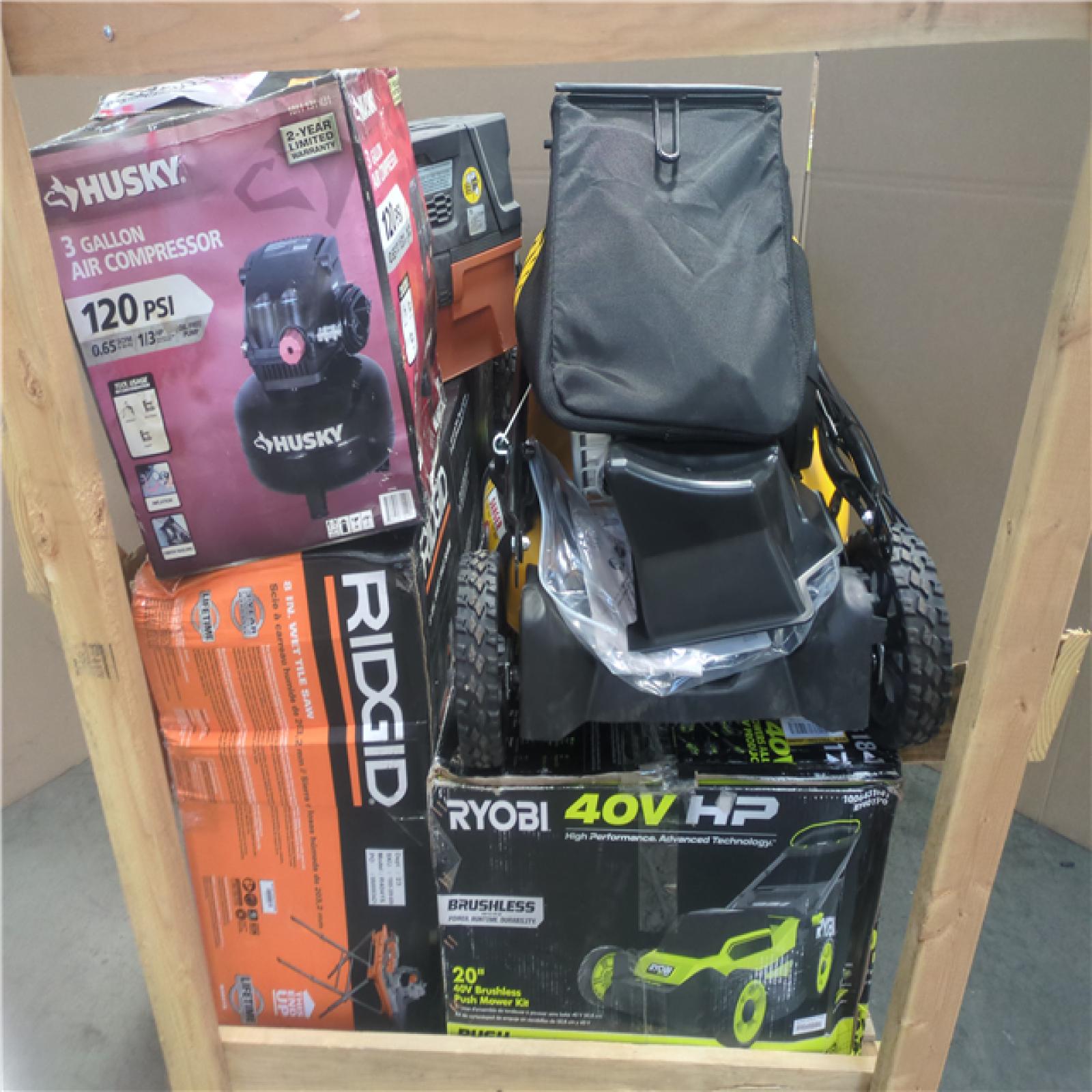 CALIFORNIA AS-IS OUTDOOR POWER EQUIPMENT