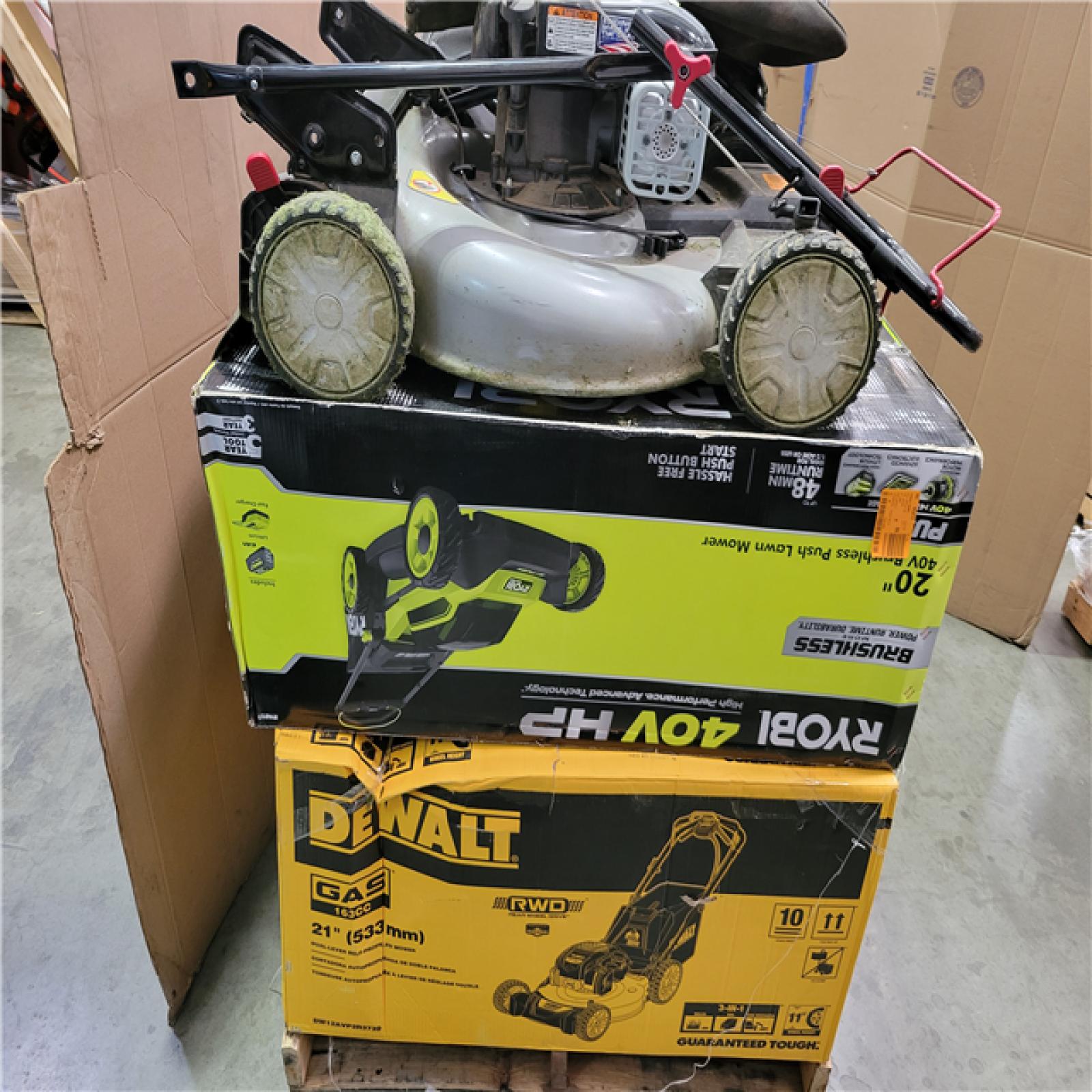 CALIFORNIA AS-IS OUTDOOR POWER EQUIPMENT