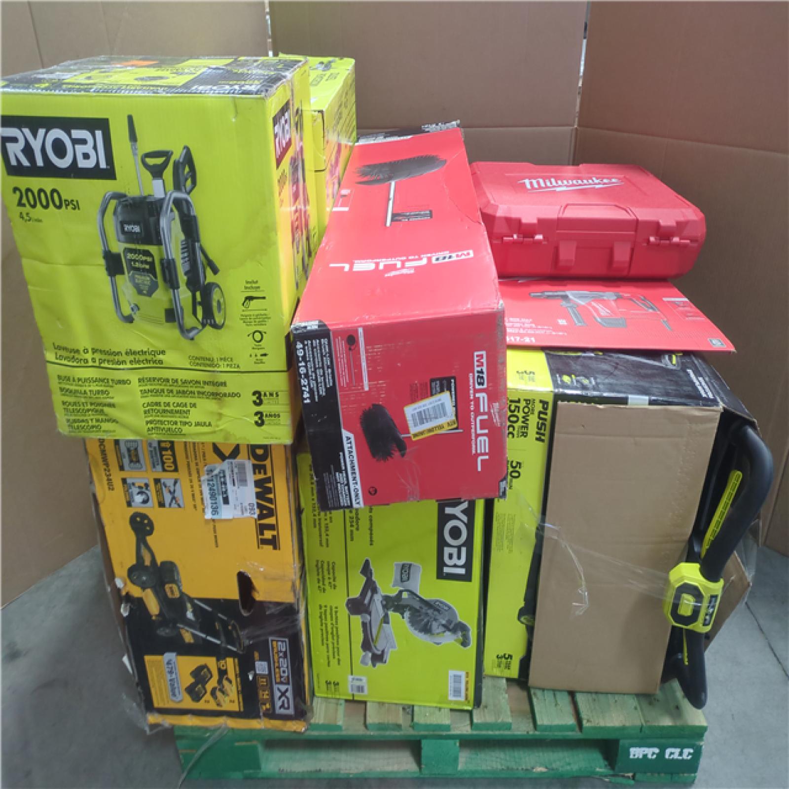 CALIFORNIA AS-IS TOOL PALLET