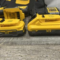AS-IS DEWALT 20V XR Lithium-Ion Cordless 2-Tool Combo Kit