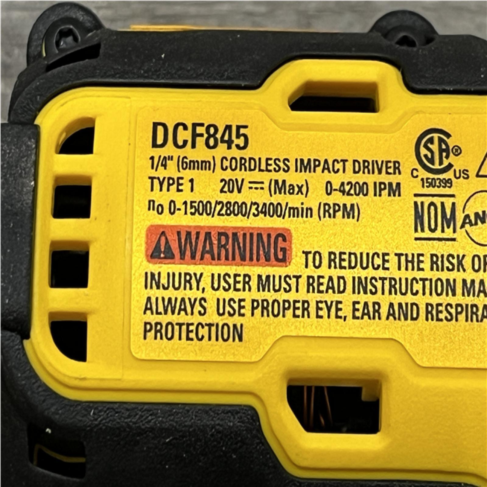 AS-IS DEWALT 20V XR Lithium-Ion Cordless Brushless 1/2 in. Drill/Driver Kit