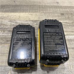 AS-IS DEWALT 20V MAX Lithium-Ion Battery Kit with 5.0Ah and 2.0Ah Battery and Charger