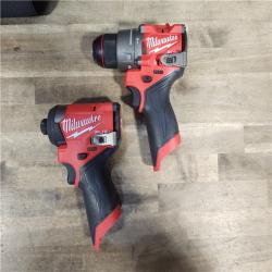 HOUSTON LOCATION - AS-IS (APPEARS LIKE NEW) Milwaukee 3497-22 12V Brushless Hammer Drill and Impact Driver Combo Kit