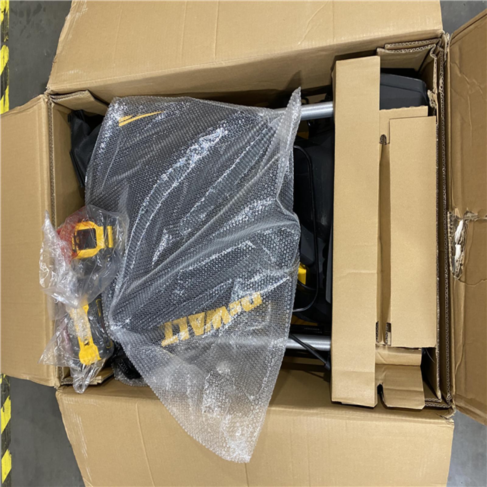As- Is -DEWALT 2x20V MAX 21 in. Cordless Battery Powered Push Lawn Mower Kit with (2) 10 Ah Batteries and Chargers