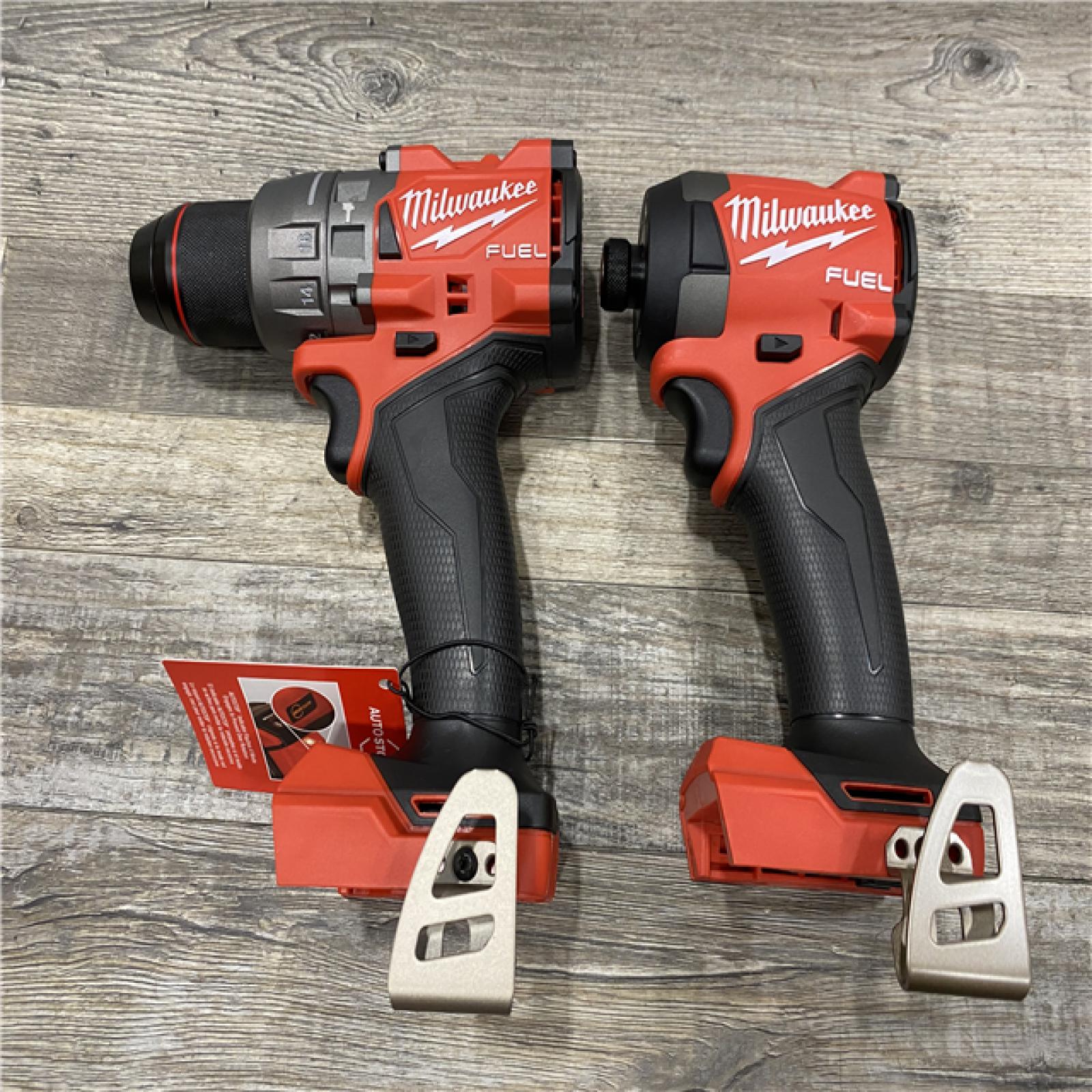 LIKE NEW - Milwaukee FUEL 18V Lithium-Ion Brushless Cordless Hammer Drill and Impact Driver Combo Kit