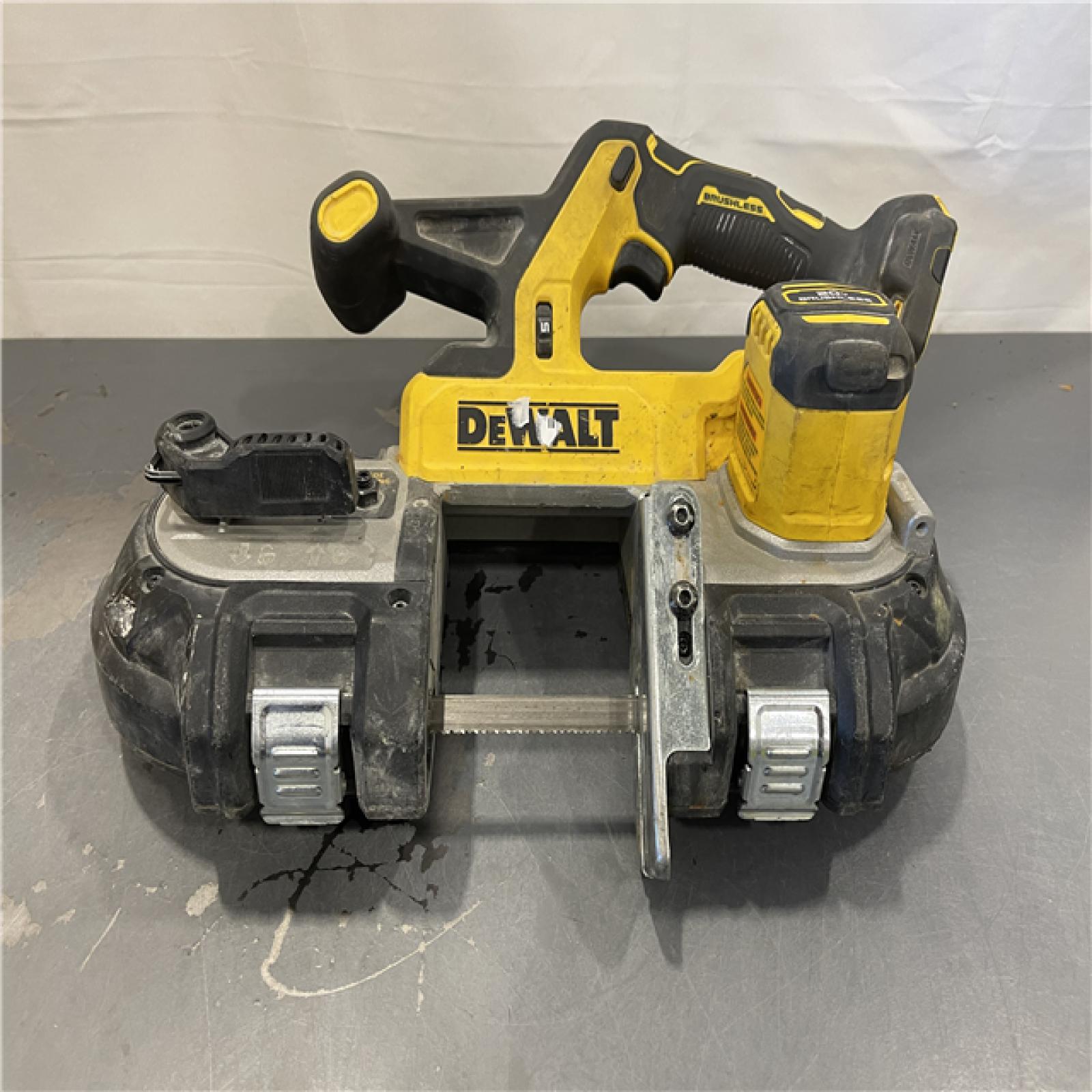 AS-IS - DEWALT 20-Volt MAX 3-3/8 in. Cordless Brushless Bandsaw (Tool Only)
