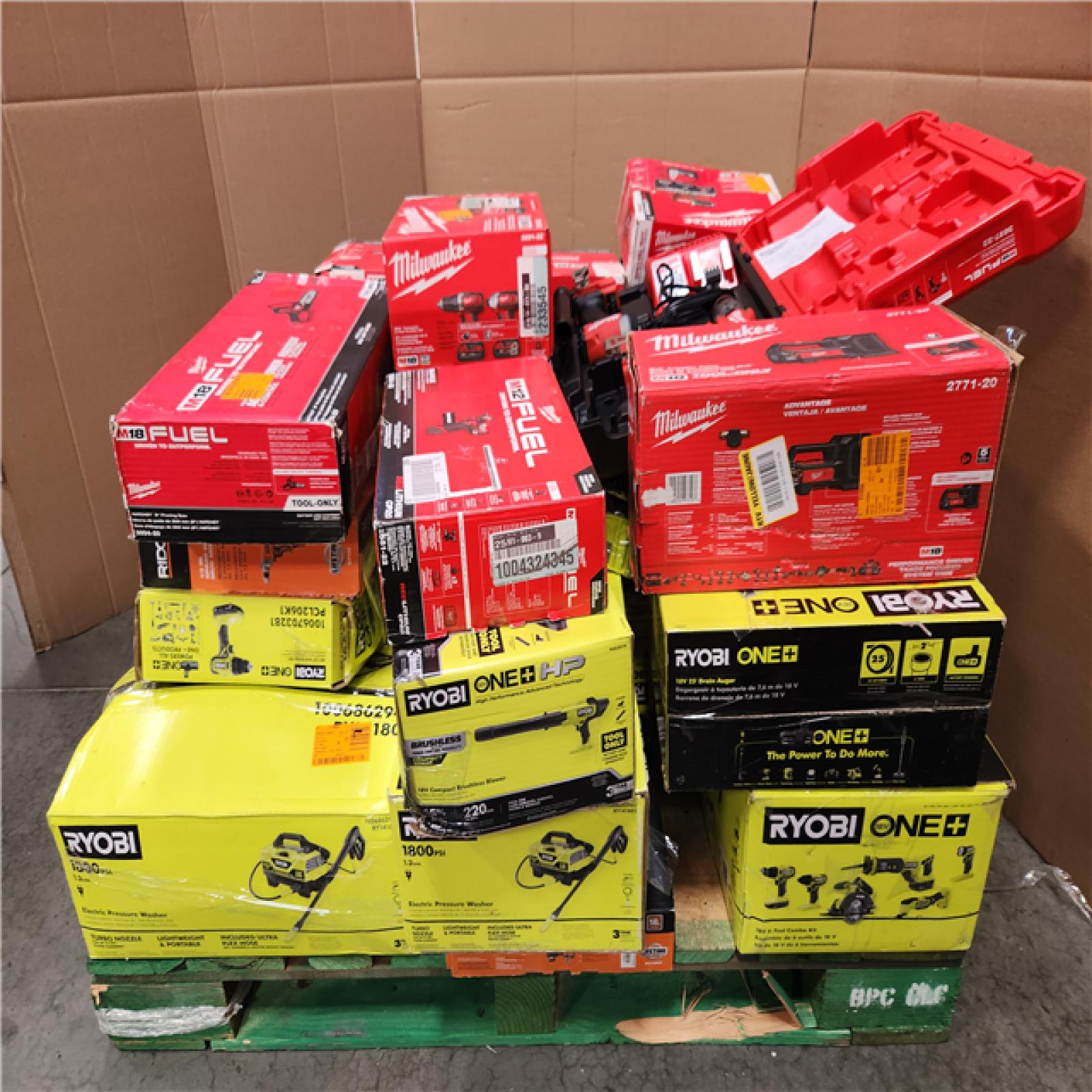 CALIFORNIA AS-IS TOOL PALLET